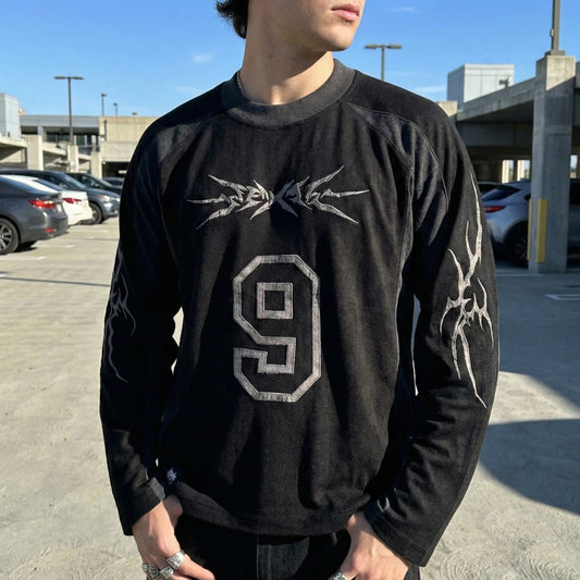 POLERA MANGA LARGA DARKSIDE