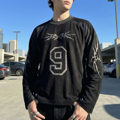 POLERA MANGA LARGA DARKSIDE