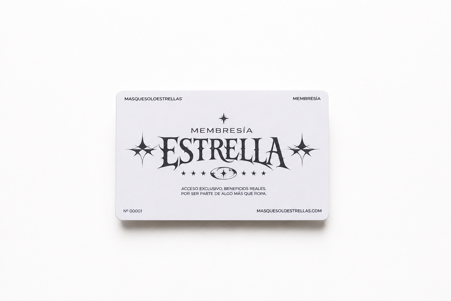 MEMBRESIA ESTRELLA