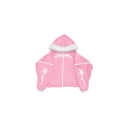 HOODIE RAVEN ROSA