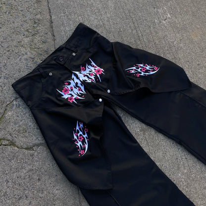 PANTALON SAKURA FLARE