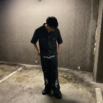 Pantalon negra SAVAGE