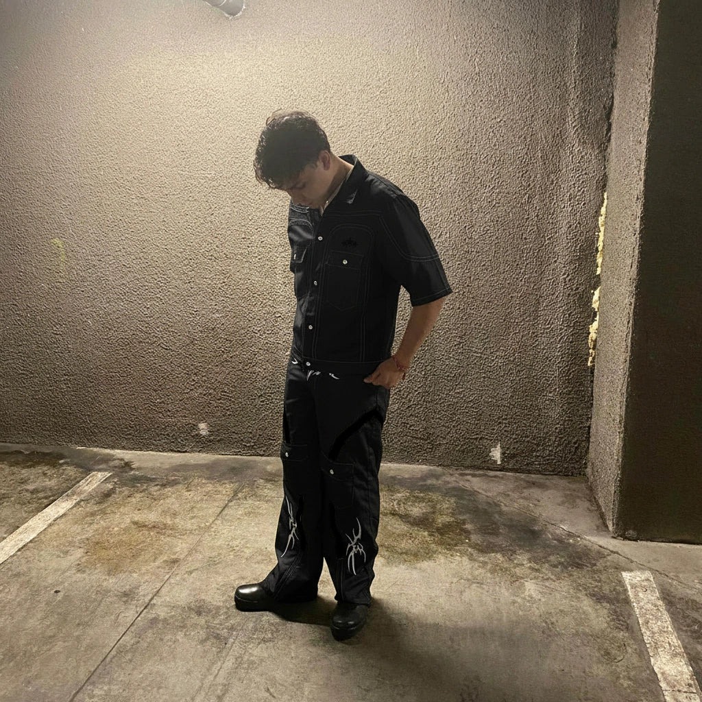 Pantalon negra SAVAGE