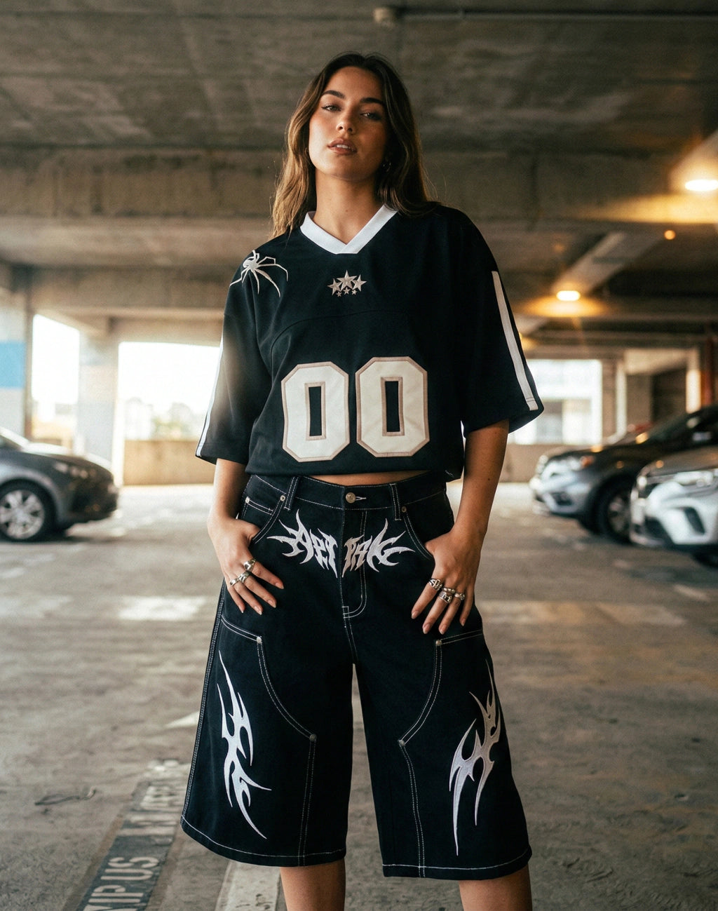 Polera Widow Black Shadow