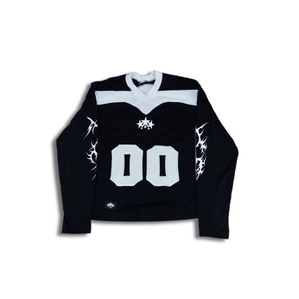 Polera manga larga Blackout